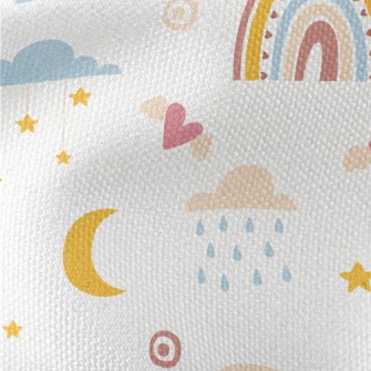 Fairytale Love Rainbow Waterproof Canvas