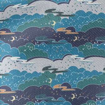 Magic Fairy Tale Night Sky Waterproof Canvas
