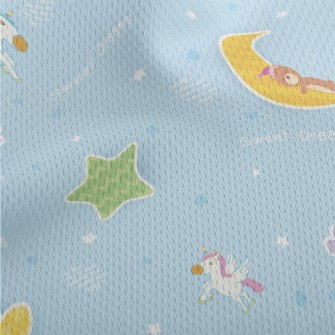 Starry Dream Stickers Athletic Mesh Flat Back