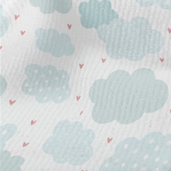 Hand Drawn Clouds And Love Hea Terry