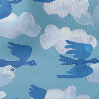 Watercolor Hand Drawn Migrator Terry