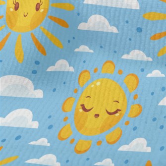 Cute Cartoon Sun Terry