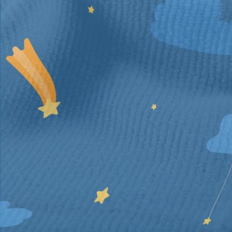 Cute Night Shooting Star Terry