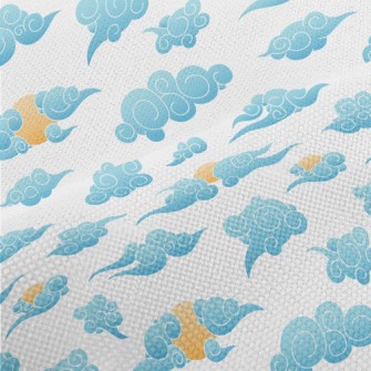 Chinese Cartoon Sky Performance Linen