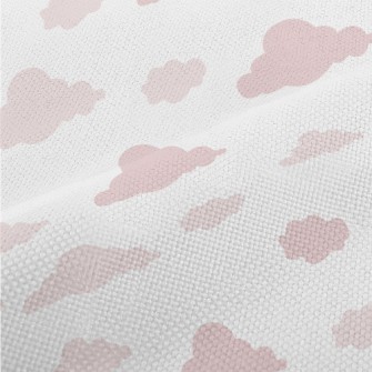 Cute Pink Clouds Performance Linen