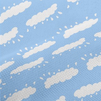 Rainy Day Hand Drawn Doodles Performance Linen