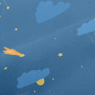 Cute Night Shooting Star Performance Linen
