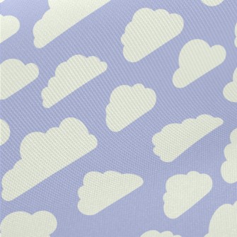 Blue Sky With Clouds Twill
