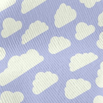 Blue Sky With Clouds Standard Corduroy