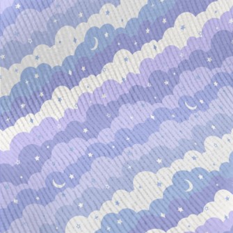 Magic Purple Night Sky Standard Corduroy