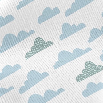 Hand Drawn Pattern Clouds Standard Corduroy