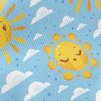 Cute Cartoon Sun Standard Corduroy