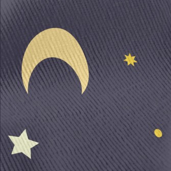 Cartoon Stars And Moon Standard Corduroy