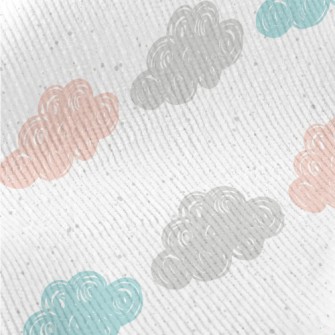Three Color Cloud Graffiti Standard Corduroy