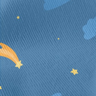 Cute Night Shooting Star Standard Corduroy