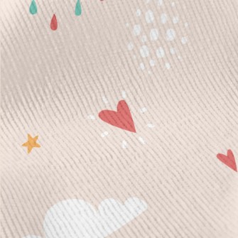 Shooting Stars And Rainbows Standard Corduroy