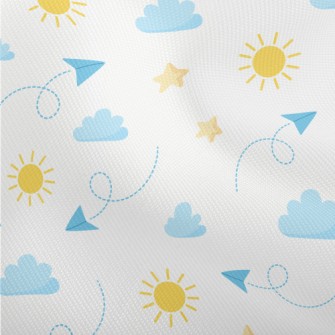 Paper Airplane And Sky Dobby