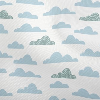 Hand Drawn Pattern Clouds Dobby