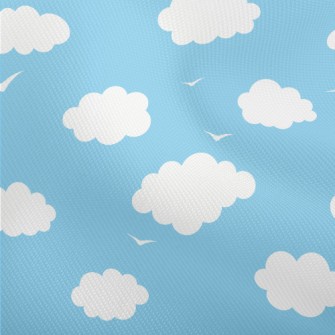 Flying Birds And White Clouds Dobby