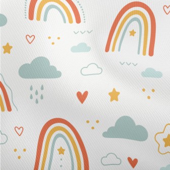 Cute Hand Drawn Rainbow Dobby