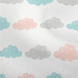 Three Color Cloud Graffiti Dobby