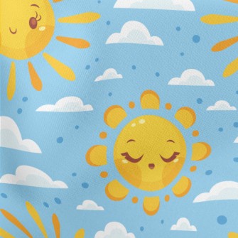 Cute Cartoon Sun Stretch Ponte