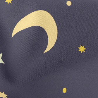 Cartoon Stars And Moon Stretch Ponte