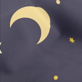 Cartoon Stars And Moon Micro Fleece