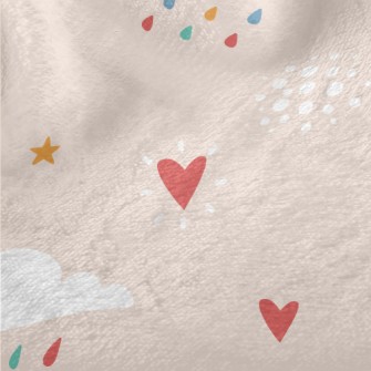 Shooting Stars And Rainbows Minky