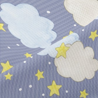 Watercolor Picture Book Starry Piqué