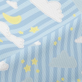 Star Theme Patch Piqué