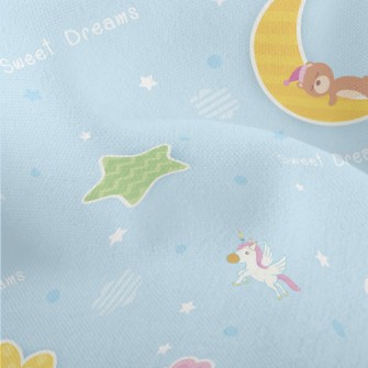 Starry Dream Stickers Lightweight Performance Linen