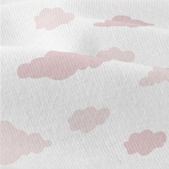 Cute Pink Clouds Modern Jersey