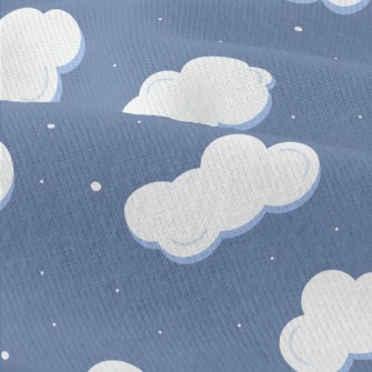 Cartoon Snowy Sky Modern Jersey