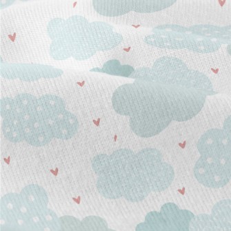 Hand Drawn Clouds And Love Hea Modern Jersey