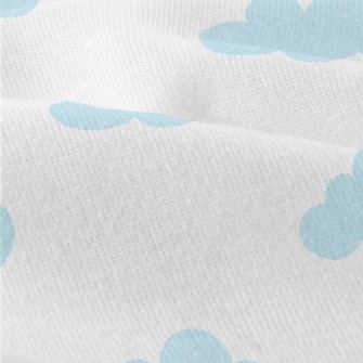 Light Blue Clouds Modern Jersey