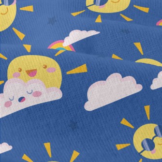 Happy Cartoon Sun Modern Jersey