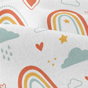 Cute Hand Drawn Rainbow Modern Jersey