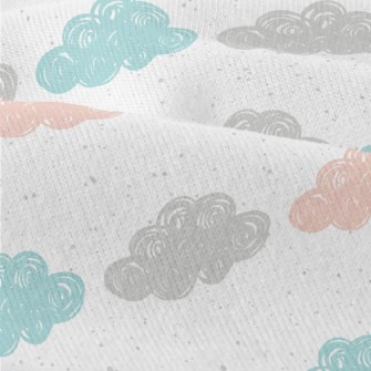 Three Color Cloud Graffiti Modern Jersey