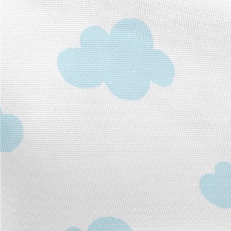 Light Blue Clouds Pongee