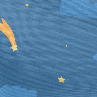 Cute Night Shooting Star Pongee