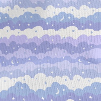 Magic Purple Night Sky Stretch Jersey