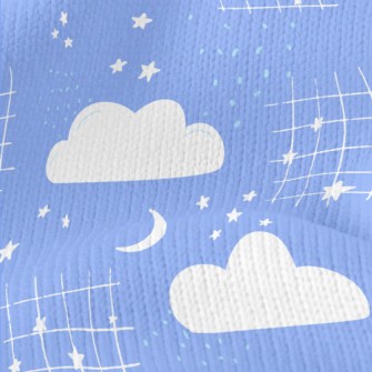 Hand Drawn Stars In The Night  Stretch Jersey