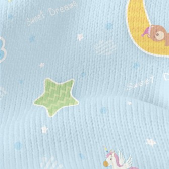 Starry Dream Stickers Stretch Jersey