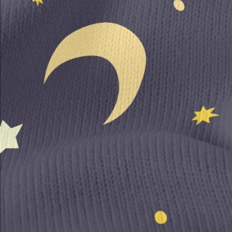 Cartoon Stars And Moon Stretch Jersey