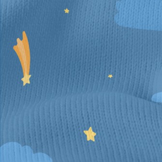 Cute Night Shooting Star Stretch Jersey