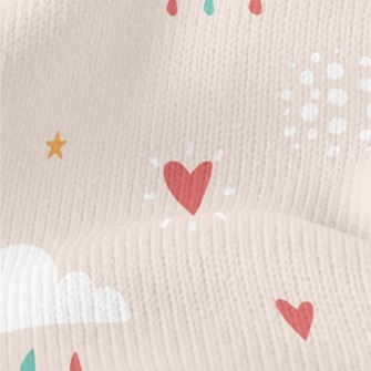 Shooting Stars And Rainbows Stretch Jersey