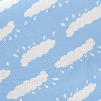 Rainy Day Hand Drawn Doodles Midweight Cotton Poplin