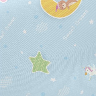 Starry Dream Stickers Midweight Cotton Poplin
