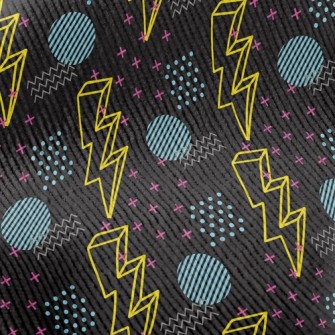 Three-dimensional Lightning Standard Corduroy